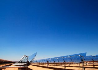 Concentrated solar power panels