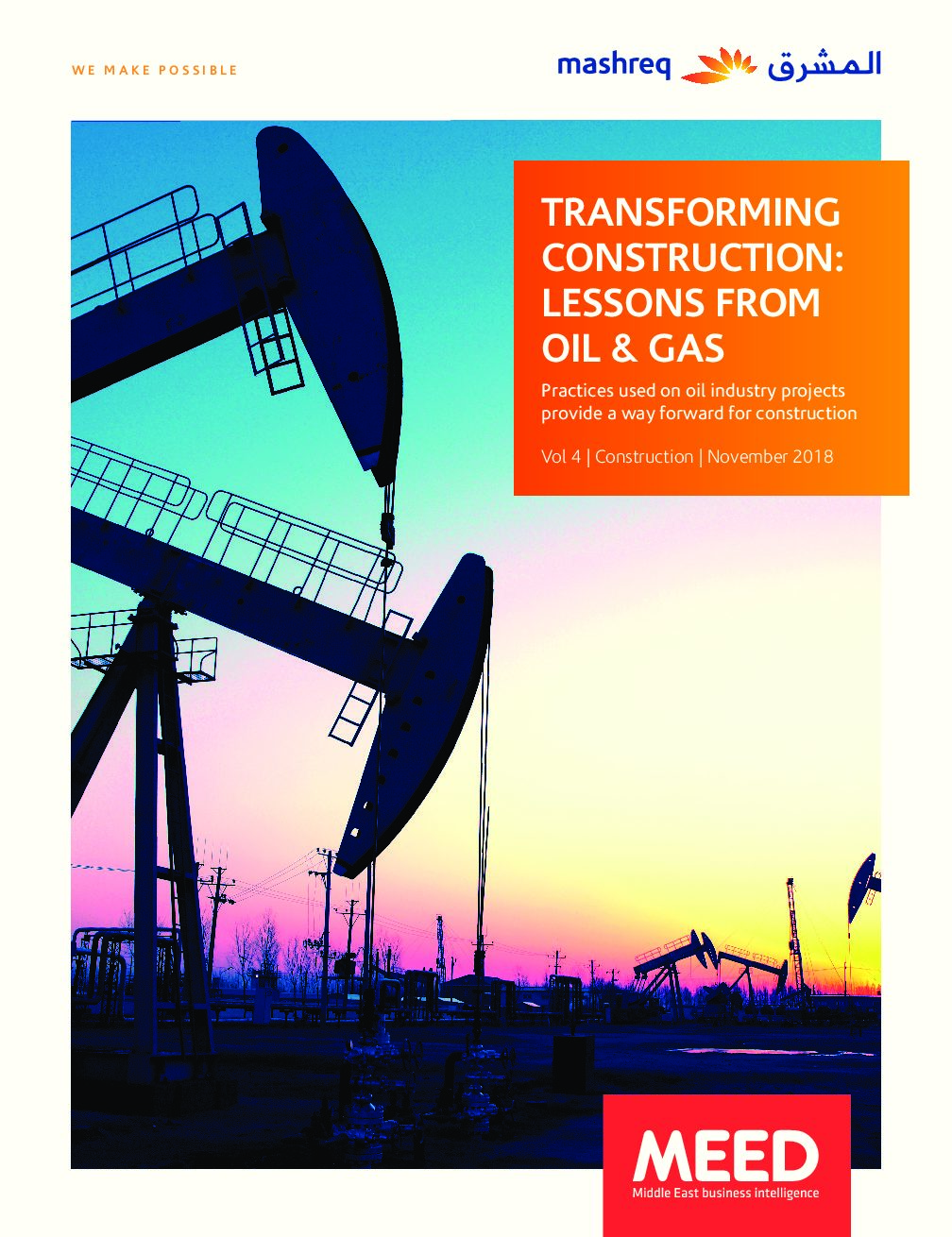 Transforming Construction: Lessons from Oil & Gas